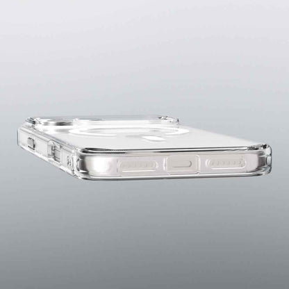Magnetic Transparent Phone Case with AI Camera Button