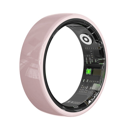 Ceramic Health Monitoring Smart Ring Bluetooth Gesture Control