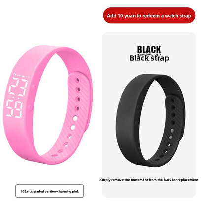 Smart Bracelet Sleep Vibration Steps Track Pedometer