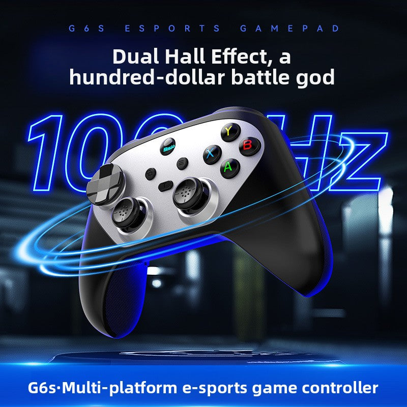 G6S Bluetooth Wireless Gamepad with Hall Joystick and Macro Keys Multi-Platform Compatibility