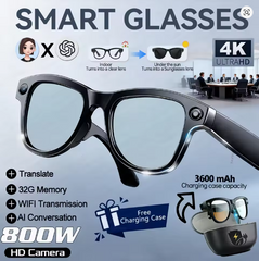Smart Glasses with Camera and Real-Time Translation Features