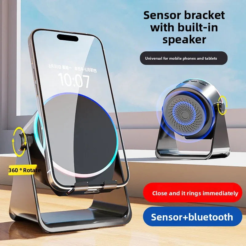Multifunctional Bluetooth Speaker with Phone Holder for Ultimate Convenience - ZeeTec Store