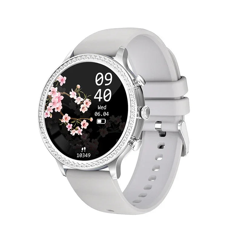 Smart Wristwatch with Health Tracking | 1.32-Inch Round Display, Bluetooth Connectivity, Heart Rate, Blood Pressure, Blood Oxygen Monitoring, Waterproof, Up to 7 Days Battery - ZeeTec Store