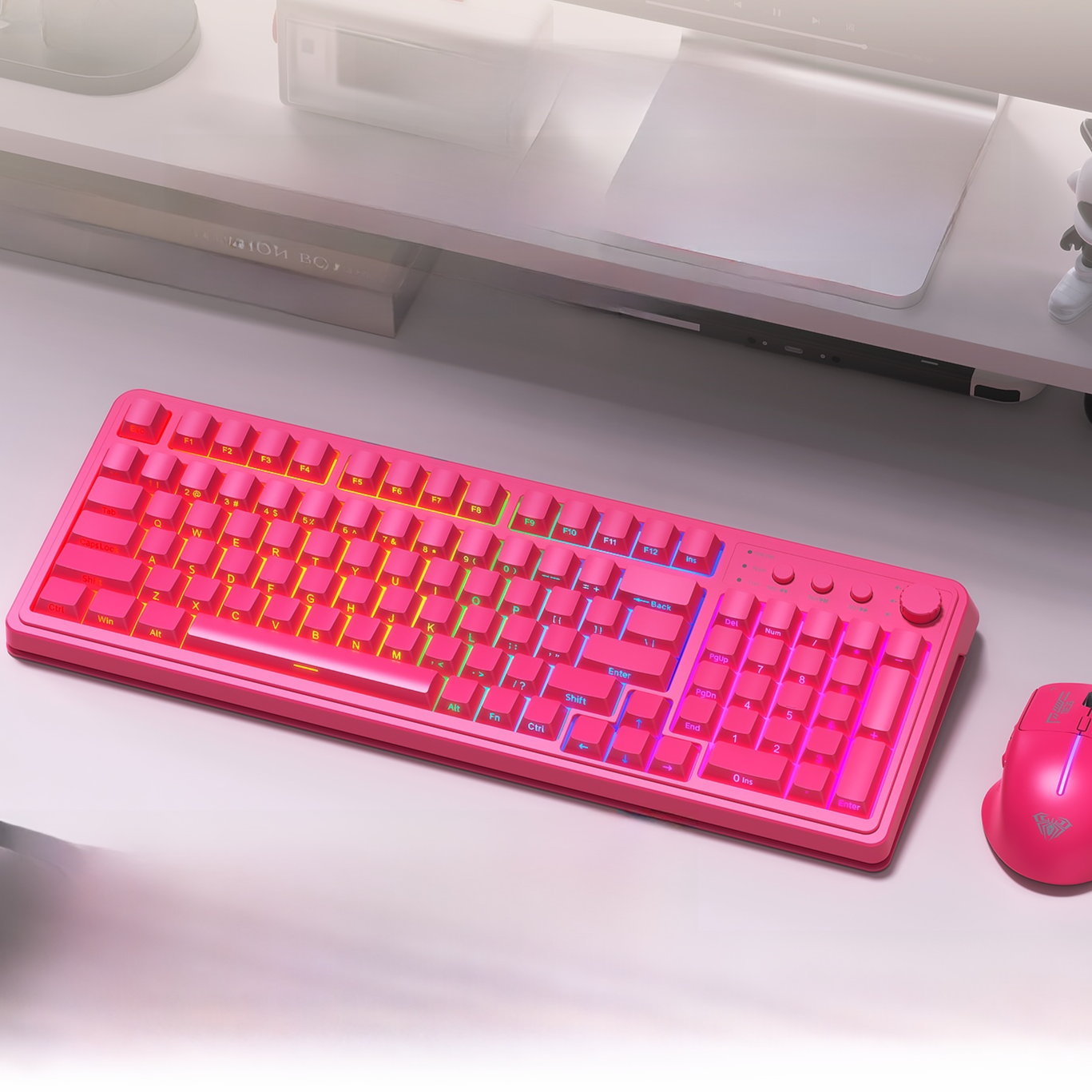 Wolf Spider S99 Keyboard for Ultimate Gaming Experience - Wireless Mechanical Feel