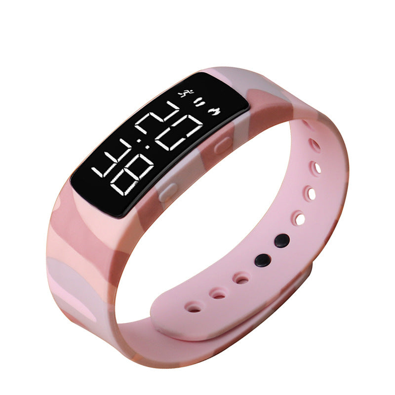 Digital Smart Health Bracelet with Pedometer