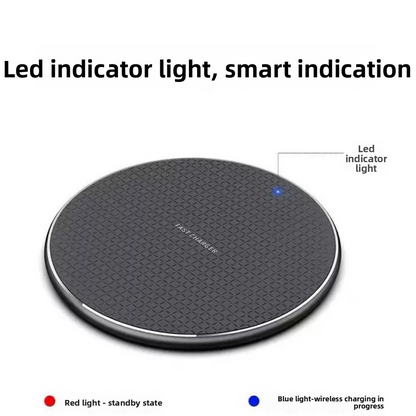 Mesh K8 Aluminum Alloy Wireless Charger Fast Charging Pad
