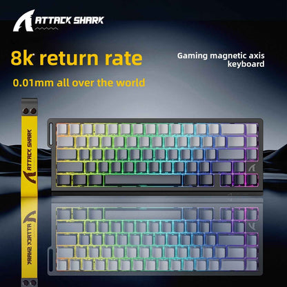 Attack Shark X68HE Pro Magnetic Axis RGB Gaming Mechanical Keyboars