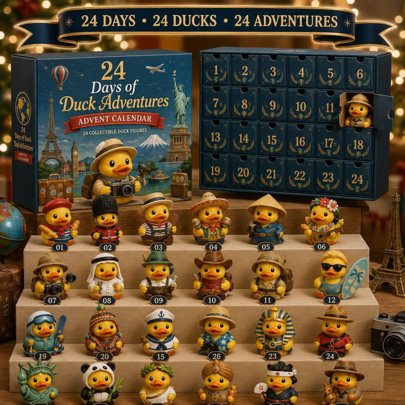 24 Days Christmas Magic Advent Calendar with Animal Blind Boxes