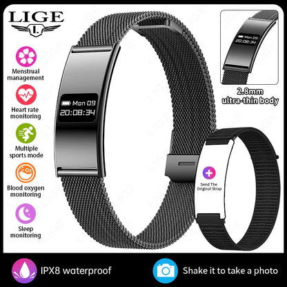 Smart Wristband Heart Rate Tracker with TFT Display - Tracks Heart Rate, Sleep, Steps, Blood Pressure & Smart Alerts - ZeeTec Store