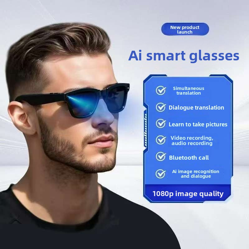 AI Smart Glasses with Camera and Translation Features - ZeeTec Store