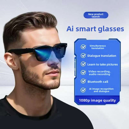 AI Smart Glasses with Camera and Translation Features - ZeeTec Store