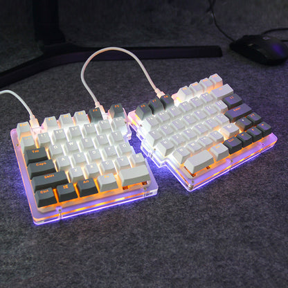 Ergonomic Programmable Mechanical Keyboard Split Design swappable