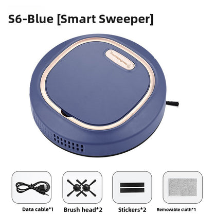 All-in-one Smart Robot Vacuum Cleaner sweeps, vacuums, and mops for comprehensive floor care
