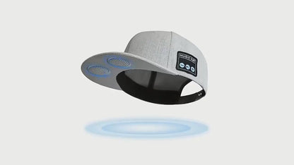 Wireless Bluetooth Music Hat – Baseball Cap with Built-in Headphones, Microphone & Volume Control