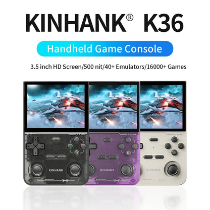 Retro Handheld Game Console – 16,000 Games, 3.5” IPS Screen, Classic Emulator, P