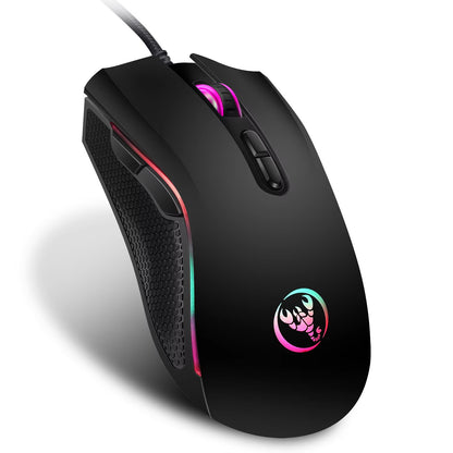 WIRED KEYBOARD MOUSE GAMING RGB BACKLIGHT 61 KEYS SWITCH FUNCTION 3200 DPI