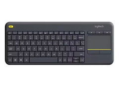 Logitech K400 Plus Wireless Keyboard Touchpad Smart TV PC Android TV Plug Play