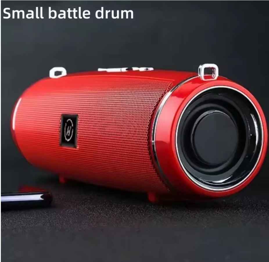 Bluetooth Mini Speaker - High-Quality Sound, Dual Speaker Design, TF Card, USB Drive & AUX Input, Rechargeable Battery, Lightweight & Portable - ZeeTec Store
