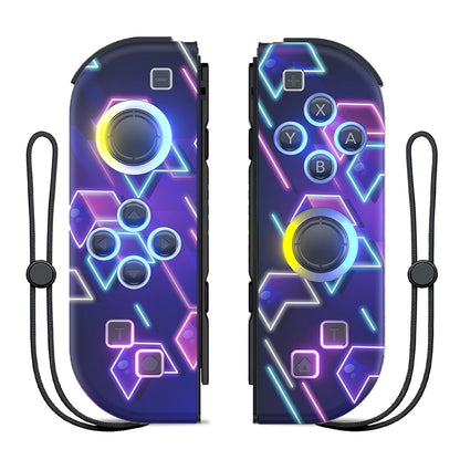Wireless RGB Joypad Gamepad Controller Grip for Nintendo Switch Turbo Mode
