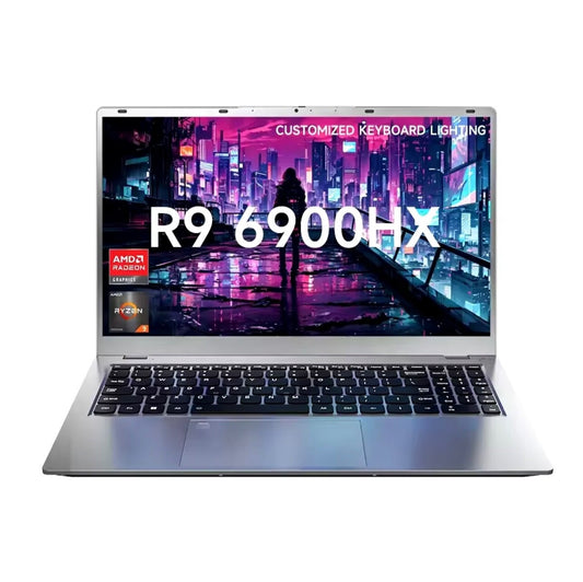 ZeeTec 15.6” POWERFUL SLIM GAMING LAPTOP COMPUTER AMD RYZEN 9 6900HX 16GB 512GB