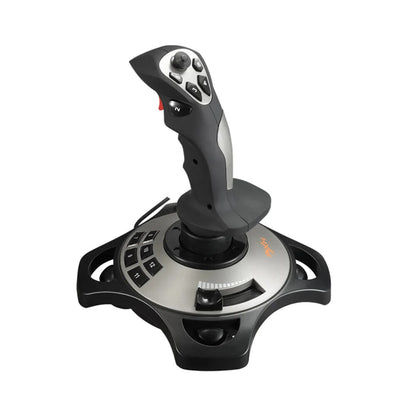 Flight Simulator Joystick Gamepad Controller w/ Throttle for PC Gaming Sim