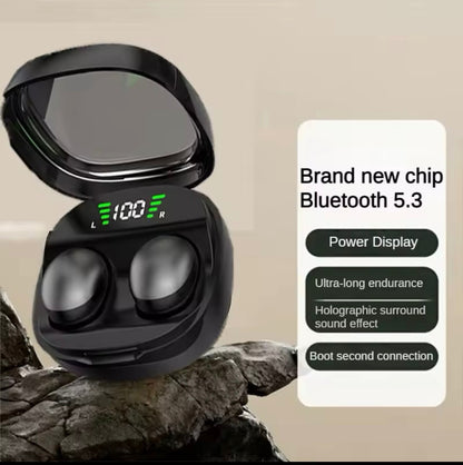 Mini Wireless Earbuds Bluetooth 5.3 - HiFi Sound, Noise Canceling, Sport Fit