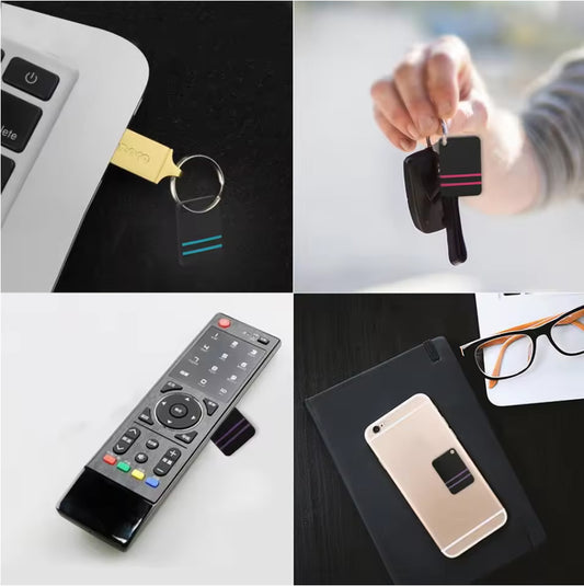 Wireless RF Key Finder Pet Wallet Tracker | 1 Remote + 4 Receivers Locator