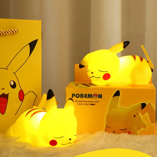 Pokémon Pikachu Night Light – Cute Glowing Bedside Lamp, Kids’ Toy & Room Decor