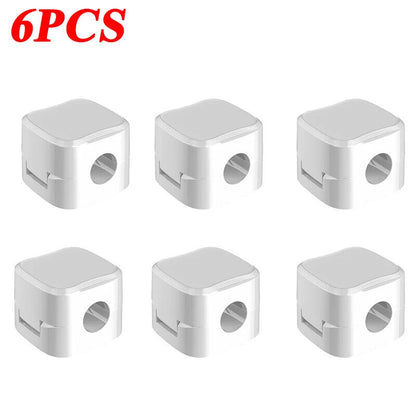 Magnetic Cable Clip Holder – Adhesive Wire Organizer, Cord Management, Desk Tidy