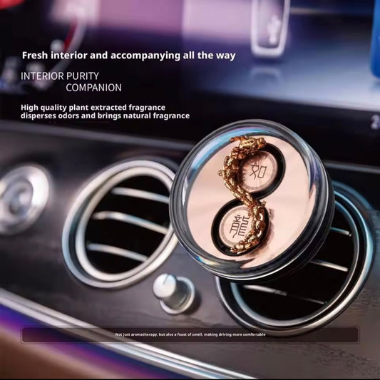 Wind Power Dragon Car Perfume Air Vent Ornament | Aromatherapy Accessory