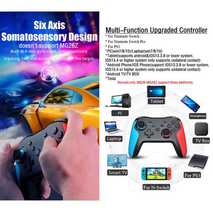 WIRELESS CONTROLLER GAMEPAD JOYSTICK for NINTENDO SWITCH PS3 PC ANDROID iOS