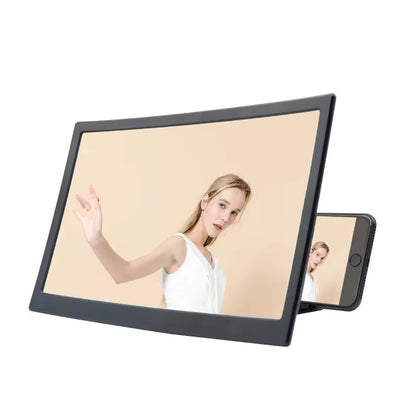 12 Inch 3D UNIVERSAL MOBILE PHONE SCREEN MAGNIFIER AMPLIFIER FOLDABALE CURVE HD