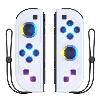 Wireless RGB Joypad Gamepad Controller Grip for Nintendo Switch Turbo Mode