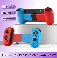 Wireless Mobile Controller Turbo 6-Axis Gyro Vibration for Android iOS PS4 PS3