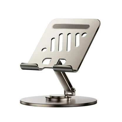 High Quality 360° Rotatable Aluminum Tablet Stand, Foldable Adjustable Bracket