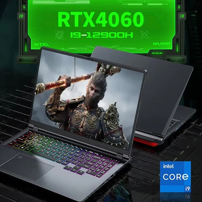 ZeeTec 16" GAMING LAPTOP COMPUTER 165HZ i9 12th 16GB 512GB NVIDIA RTX 4060 8GB