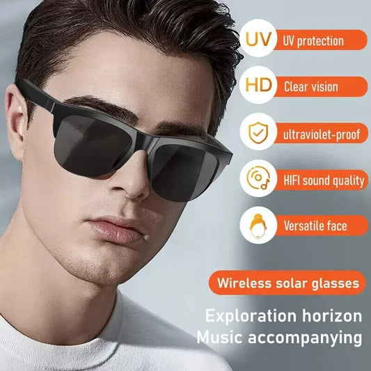 SMART SUNGLASS BLUETOOTH CALL HIFI SOUND MUSIC BLUE LIGHT WATERPROOF ANTI UV