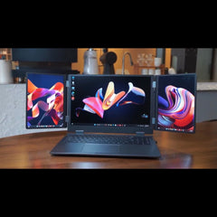 ZeeTec Powerful Three Screens laptop, ZeeTec Brand - High quality & Durable Material, Three Screens 16