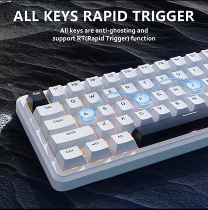 ATTACK SHARK X65 HE 65% Magnetic Switch RGB Gaming Keyboard Rapid Trigger