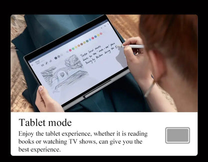 ZeeTec 15.6” 2 IN 1 LAPTOP COMPUTER FOLD HD Intel Alder Lake N95 12GB RAM 512GB