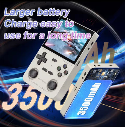3.5” Handheld Game Console 64GB IPS Screen Retro Games Built-In Portable