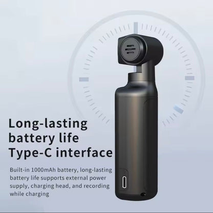 4K HD Sports Camera | Anti-Shake | 270° Rotate | Pocket Selfie Cam One-Click