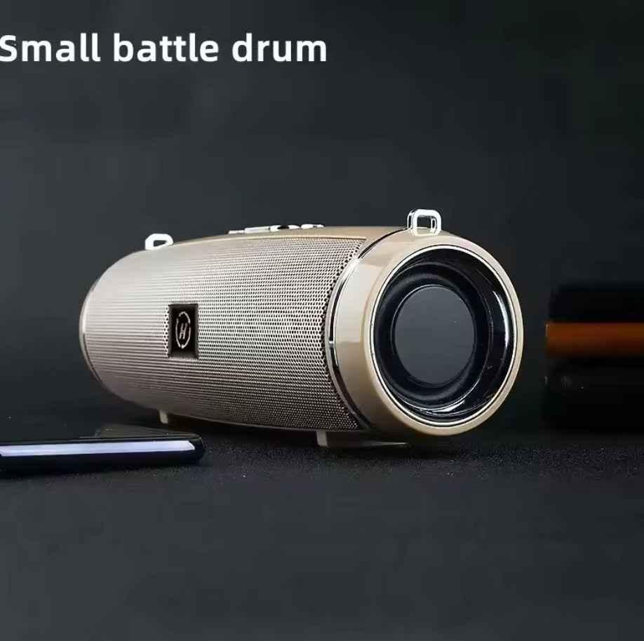Bluetooth Mini Speaker - High-Quality Sound, Dual Speaker Design, TF Card, USB Drive & AUX Input, Rechargeable Battery, Lightweight & Portable - ZeeTec Store