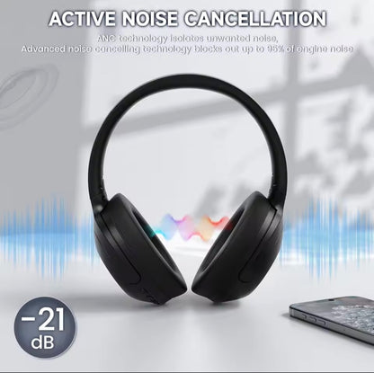 ATTACK SHARK G300 Wireless Gaming Headset BT 5.3 HD Sound Foldable Mic ANC