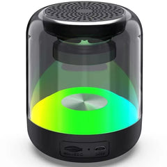 AI Smart Wireless Speaker Stereo Surround Subwoofer Breathing Lamp Light Effect