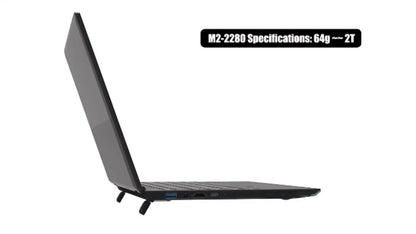 ZeeTec 14" LAPTOP COMPUTER Transparent 2K INTEL Alder Lake N95 8GB RAM 256GB