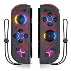 Wireless RGB Joypad Gamepad Controller Grip for Nintendo Switch Turbo Mode