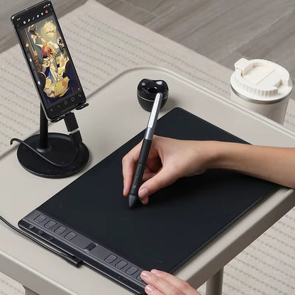 Digital Graphics Tablet w/ Pen S/M/L Sizes for Professional Design Mobile Laptop