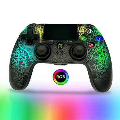 Wireless Controller for PS4/Slim, PS3, iPhone, iPad, iOS, Android, PC – Dual Vib