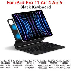 Magic Keyboard for iPad Pro 11/12.9, Air 4/5, iPad 10th Gen, Smart Magnetic